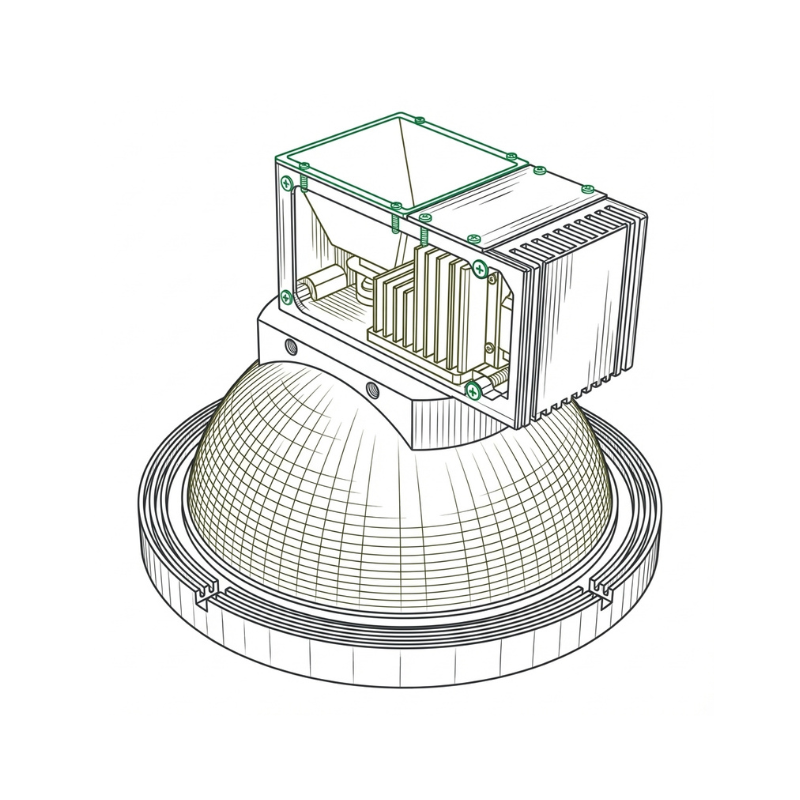Co-Axial Diffused Dome